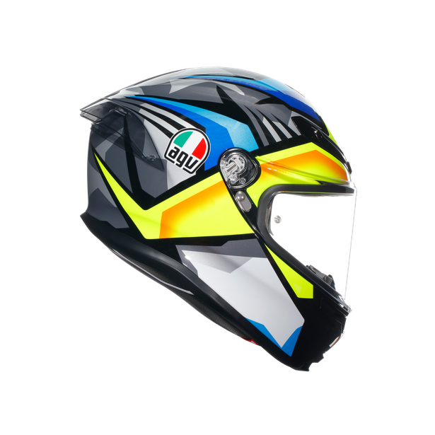 Prilba AGV K6 S JOAN Black Blue Yellow-2